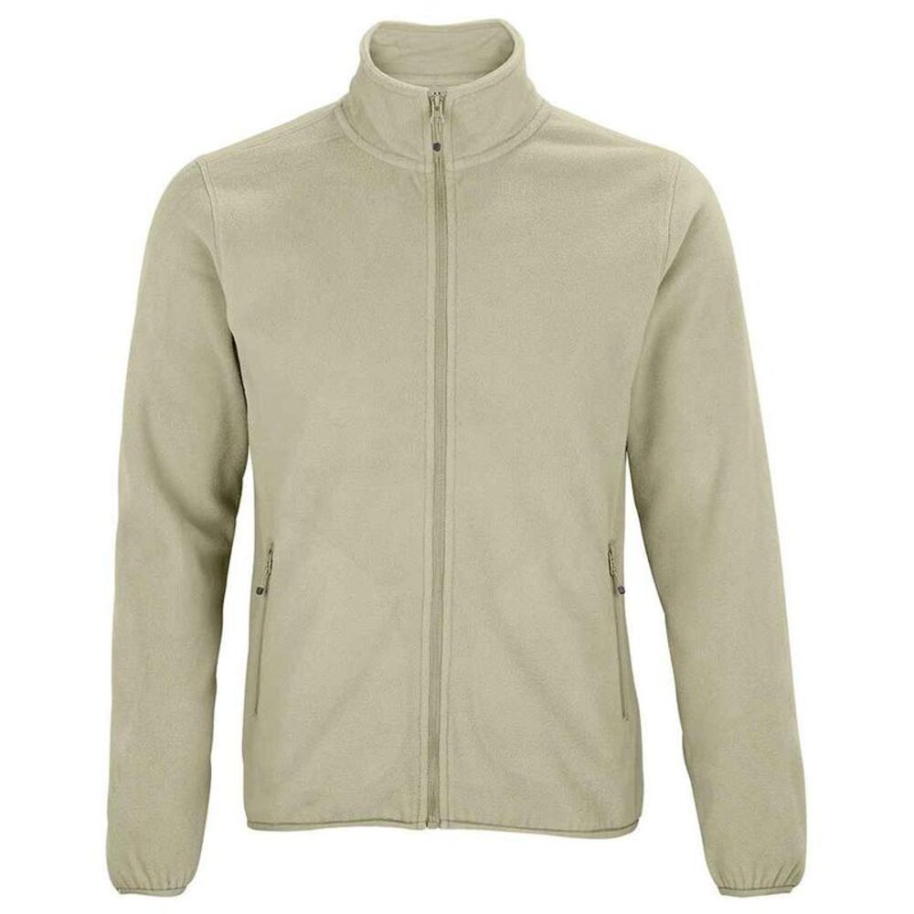 SOLS Mens Factor Recycled Fleece Jacket / Rope